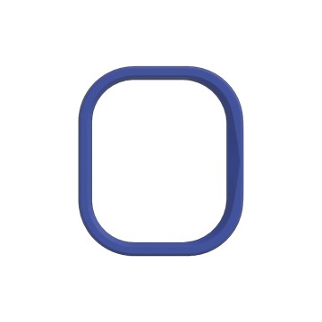 iPhone 16 Plus 手機殼鏡頭框 經典藍