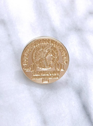 10美分 3公分封蠟章