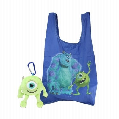 ナカジマコーポレーション ぬいぐるみエコバッグ モンスターズ インク マイク 21 通販 Lineポイント最大get Lineショッピング