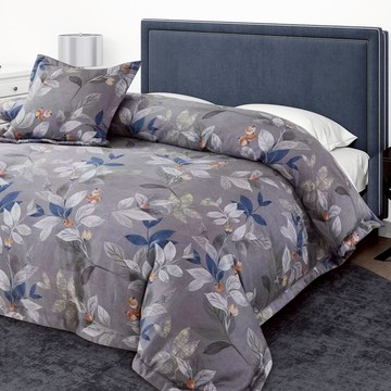 【多利寶寢具】FITNESS_100%純天絲頂級60S雙人薄被套/被單-歲稔豐年