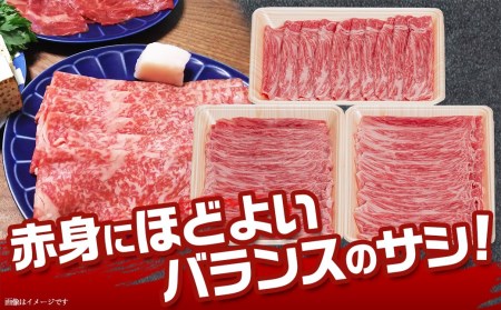 宮崎牛肩スライス1.5kg (都城市) 牛肉 肩肉 スライス肉 500グラム×3パック 計1.5キロ 牛すき焼き 煮込み料理などで 宮崎牛 A4ランク以上 ギフト 贈答用_AC-8906