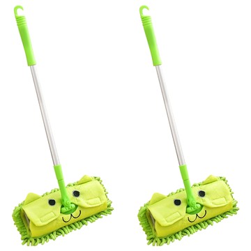 迷你伸縮拖把 綠色  22 x 11 x 50cm  2支