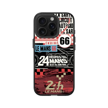iPhone 16 Pro Clear (相機按鈕) 酷墨灰 - 24 Hours of Le Mans - Le Mans 66 Poster