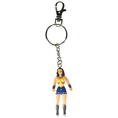 Key Chain - DC Comics - Wonder Woman 3" Rubber Figure New krb-3903