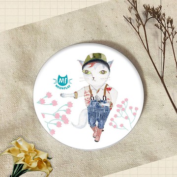 Meowflat 胸章/徽章/別針|貓2.0系列