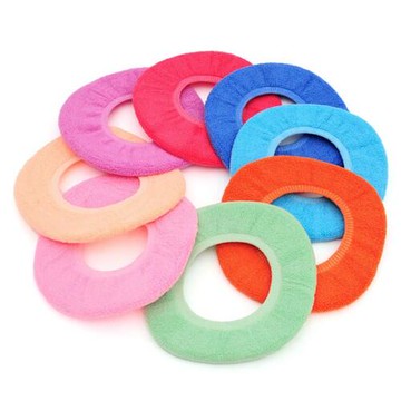 舒適彈性毛巾馬桶座墊保暖套(1入) 不挑色『Marc Jacobs旗艦店』D800020