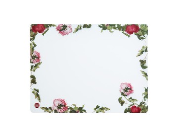 故宮授權 | 仙萼長春冊矽膠餐墊-牡丹