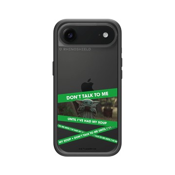 iPhone Air Mod NX -邊框背蓋組合 (相機按鈕) 黑 - Star Wars - The Mandalorian - 不要跟古古說話