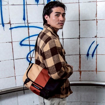 Timbuk2 Classic Messenger Cordura® Eco 11 吋經典郵差包 - 褐橘黑拼色