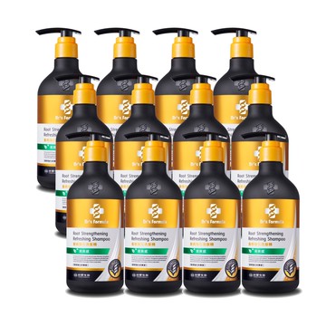 《台塑生醫》Dr‘s Formula髮根強化洗髮精－清爽感(升級版)三代580g*12入