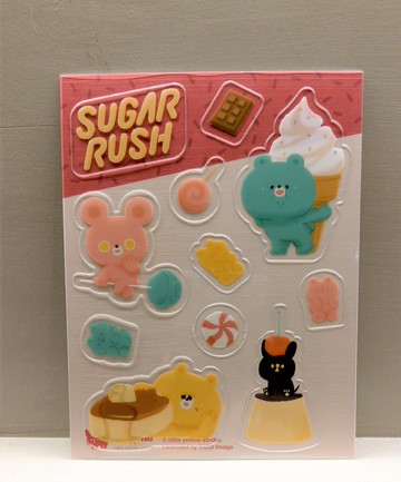 小黃間 - 角色透明貼紙