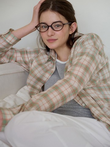 Tartan Boxy Shirt
