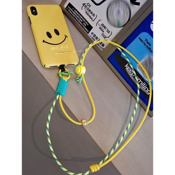 手機掛繩斜挎可背掛脖兩用可調節吊繩斜跨可背彩色高級防丟失手