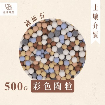 【拈花微笑】彩色陶粒｜500g｜鋪面石｜塊根植物｜多肉植物｜觀葉植物｜香草植物