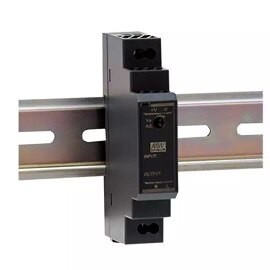 HDR-15-5 / 15W 5V MEAN WELL階梯式DIN導軌型電源供應器 (含稅)【佑齊企業 iCmore】