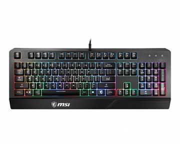【任搭享95折】MSI 微星 Vigor GK20 TC RGB 電競鍵盤 防潑水 多媒體控制熱鍵 12鍵不衝突防鬼鍵功能