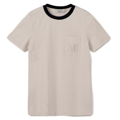 Max Mara マックスマーラ TACCO ホワイト半袖Tシャツ イタリア正規品 新品 ホワイト