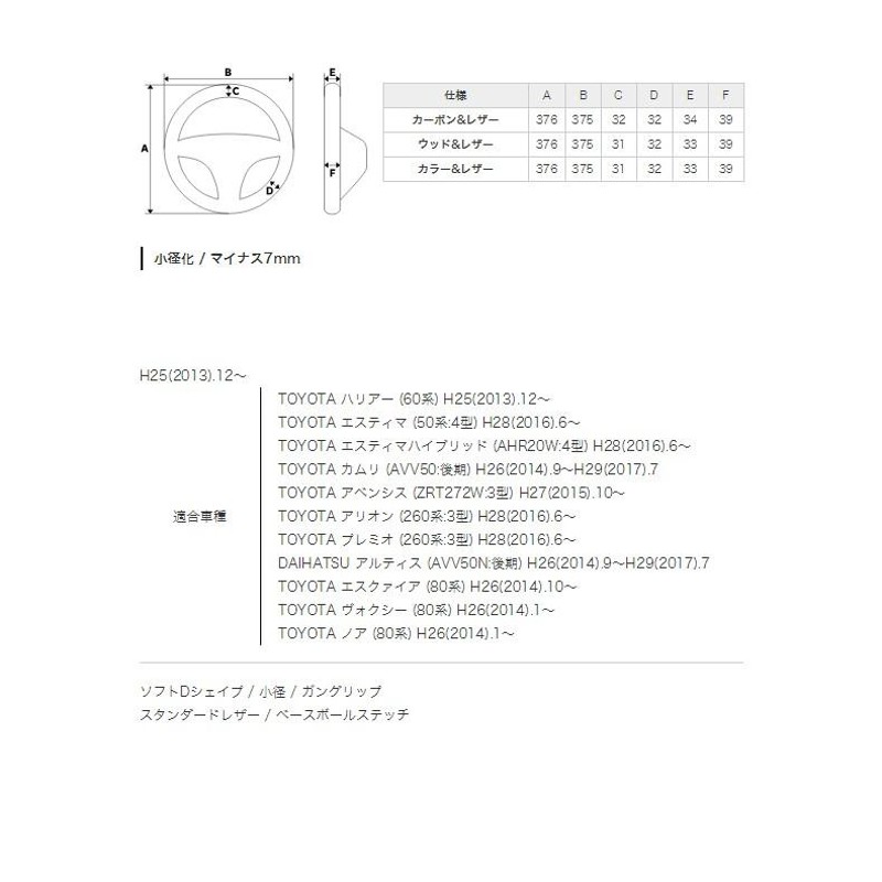 レアル REAL ステアリング ハンドル ハリアー 60系 ノア ヴォクシー