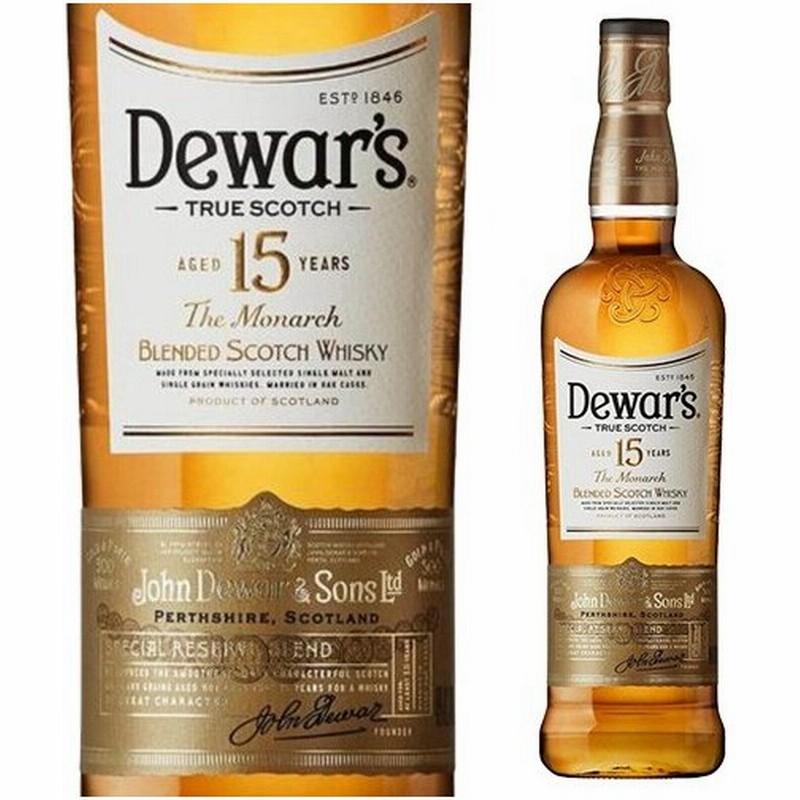 デュワーズ 15年 正規 40度 750ml バカルディ ブレンデッドスコッチ ウイスキー ウィスキー 長s 通販 Lineポイント最大0 5 Get Lineショッピング