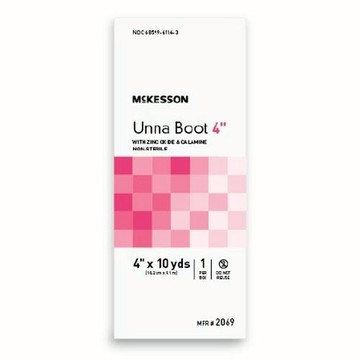 Unna Boot 4 Inch x 10 Yard  1 Count by McKesson