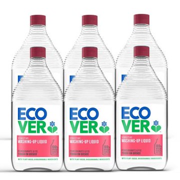ECOVER宜珂 親膚洗碗精系列-石榴 &無花果450mlx6