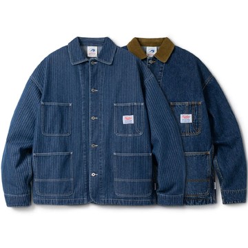 FILTER017 DENIM ENGINEER JACKET 水洗丹寧 工裝外套 (二色)