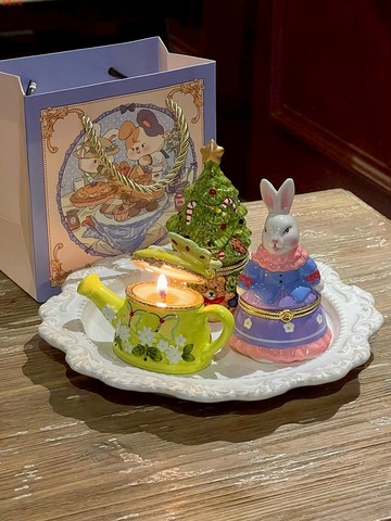 耶誕節禮物 交換禮物 可愛生日禮物女生閨蜜香薰蠟燭禮盒伴手禮創意禮品小眾實用高級感