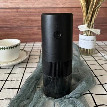 新品小型便攜式USB充電款電動咖啡研磨機家用咖啡豆研磨機磨豆機