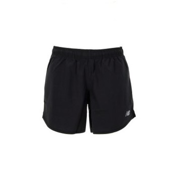 New Balance 女款 黑色 美規 5吋 吸濕 排汗 透氣 運動 休閒 慢跑 短褲 WS41228BK