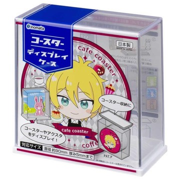 asdfkitty*日本製 INOMATA 收藏杯墊展示盒-多張排列-正版商品