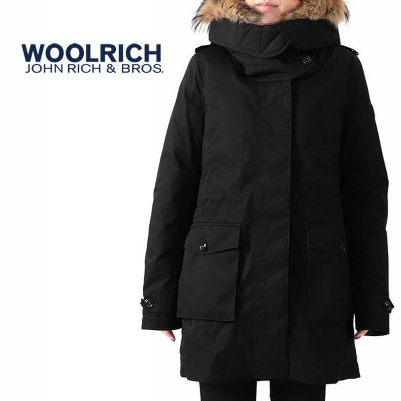 SALE] Woolrich ウールリッチ ファー付き スカーレットパーカー モッズ