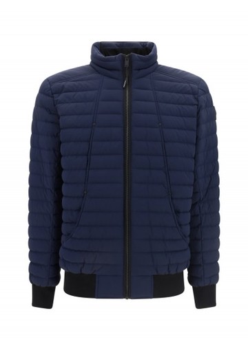 Moose Knuckles - Keap Bomber Jacket - Mens - Blue