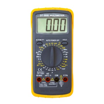 鉤表電表 10合1數字萬用表 經濟型 汽修萬用錶 溫度/電容/頻率/hFE功能 電壓計 萬用電錶 三用電表 B-DEM5808