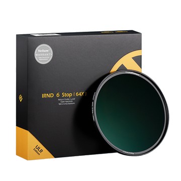 Velium 德國水晶鏡片 銳龍/ MRC nano 8K ND64 IRND 6-Stop 112mm 多層奈米鍍膜減光鏡 (總代理公司貨)