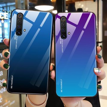 適用realmex50手機殼鋼化玻璃真我x50pro玩家版realme保護x50硅膠套5G全包por防摔炫酷2071女款RMX2142男創意