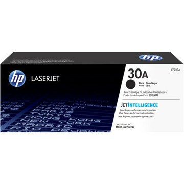 【領券滿額折200】  HP 30A 黑色原廠LaserJet 碳粉匣(CF230A) For HP LJ M203/M227