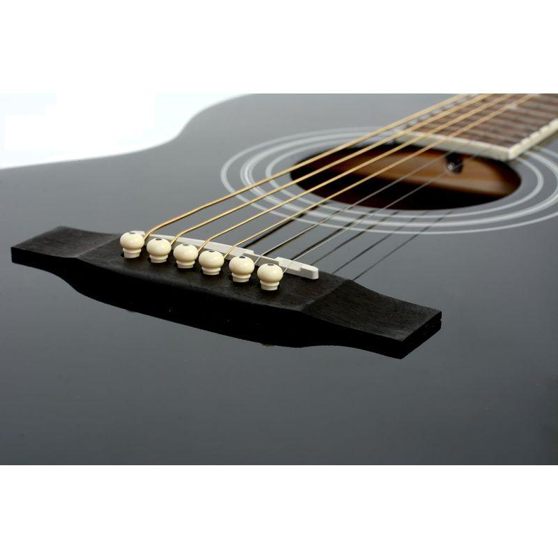Sepia Crue セピアクルー エレクトリックアコースティックギター 初心者入門エントリーセット EAW-01 BK ブラック