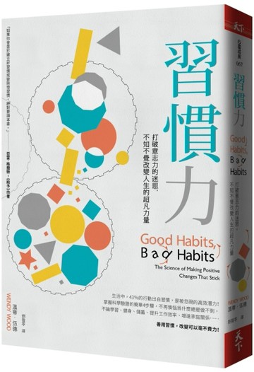 習慣力︰打破意志力的迷思，不知不覺改變人生的超凡力量[二手書_良好]