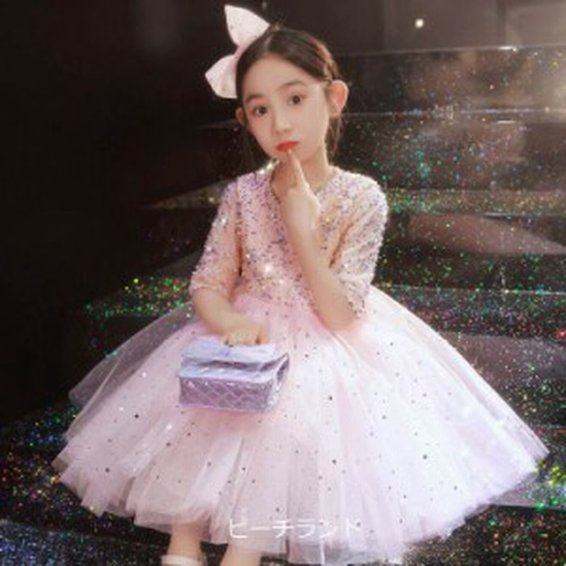 女の子ドレス 誕生日 結婚式 演奏会 発表会 人気ドレス 新品