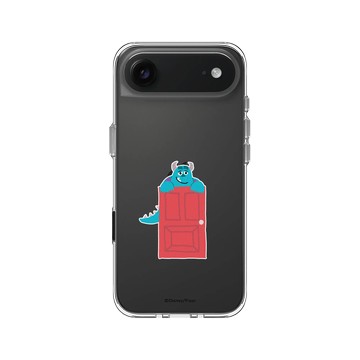 iPhone Air Clear Case（相機按鈕） 透明 - 迪士尼-皮克斯 PIXAR - Knock! 毛怪