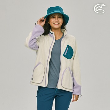 ADISI 女Soft Checker刷毛輕防風保暖外套AJ2221038 (S-2XL)｜格紋 抗靜電 吸濕快乾 彈性 刷毛外套 機能 休閒