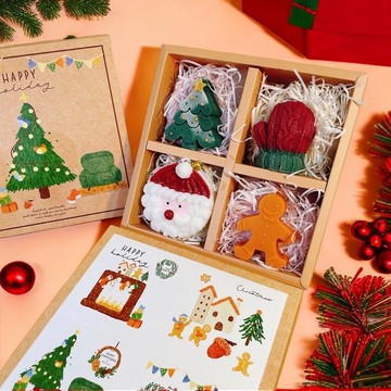 聖誕香薰蠟燭禮盒-4入組