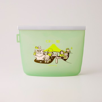 【仁舟淨塑X霹靂吉利】《霹靂布袋戲聯名款》好矽袋 - 2000ml - 登山 | 矽膠食物袋/保鮮袋/舒肥袋