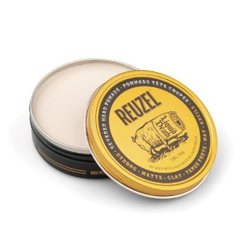 REUZEL 黑金豬超強力黏土級水性霧面 髮蠟 95g(死亡之水聯名款)