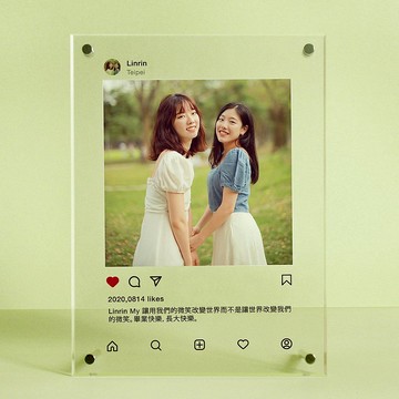 訂製IG相框  送姐妹 閨蜜 朋友 女友 的個性化專屬生日 畢業禮物
