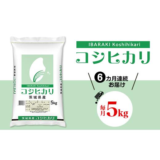 ふるさと納税 茨城県 下妻市 96-05 こしひかり5kg 定期便 