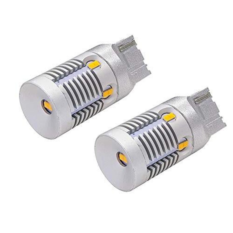 T20 LED ウインカーランプ 雷公-RAIKOU- 500lm アンバー ピンチ部違い シングル 2個 カーLED専門店 サングッド c-d-5  | LINEショッピング