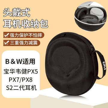 【隔日達】Bowers&Wilkins寶華韋健PX7耳機收納包頭戴PX5耳機包px8 S2二代收納包 寶華p7收納盒