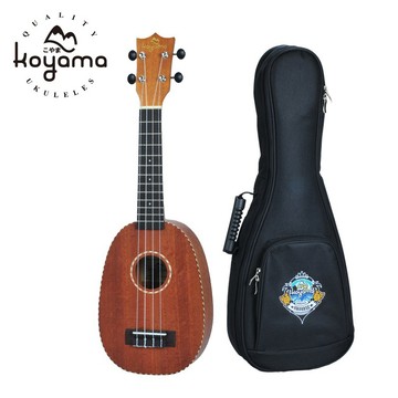 【恩心樂器批發】 Koyama KYM-SP75 SP75 21吋烏克麗麗 鳳梨型 復古木繩鑲邊 新手初學入門推薦