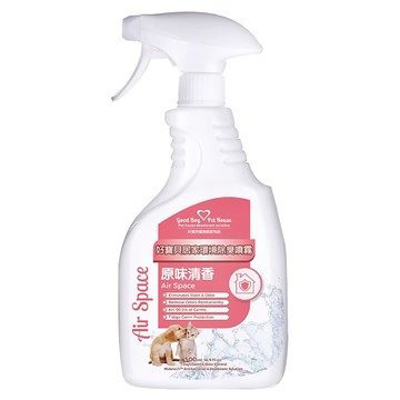 GBPH 好寶貝 居家環境除臭噴霧 原味清香 24小時不間斷奈米隱形保護層機制 酒精添加 防護再強化、加速乾燥 輕鬆破壞有害因子、搞定頑強寵味  500ml  1瓶